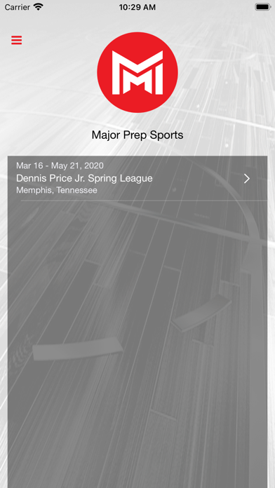 Screenshot #1 pour Major Prep Sports