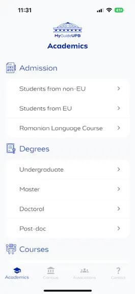 Game screenshot MyGuideUPB mod apk