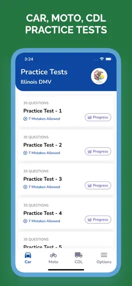 Game screenshot Illinois IL DMV Permit Test mod apk