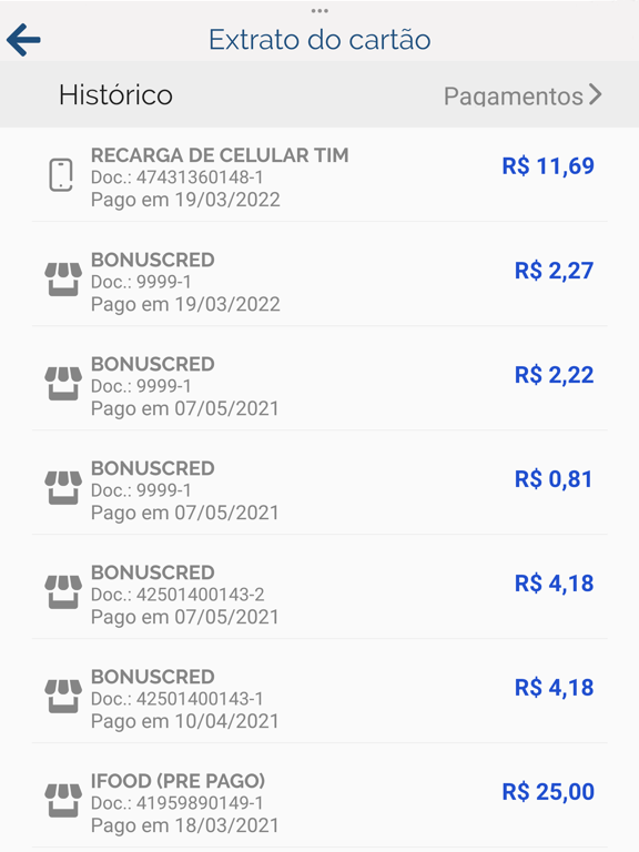 Screenshot #5 pour Bônuscred para Clientes