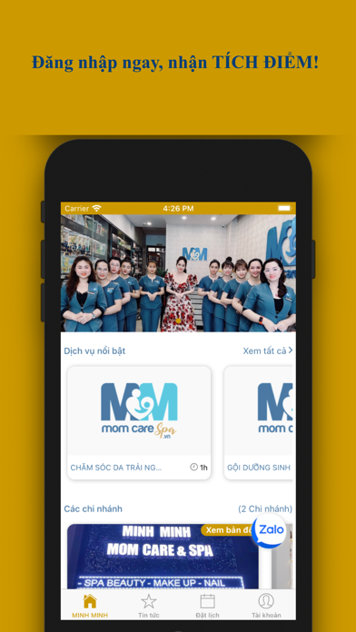 MINH MINH Mom Care Spa Screenshot