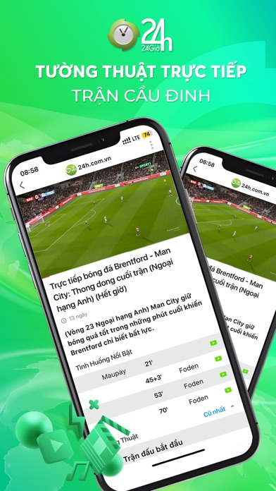 24h: Bóng đá, Tin tức Screenshot