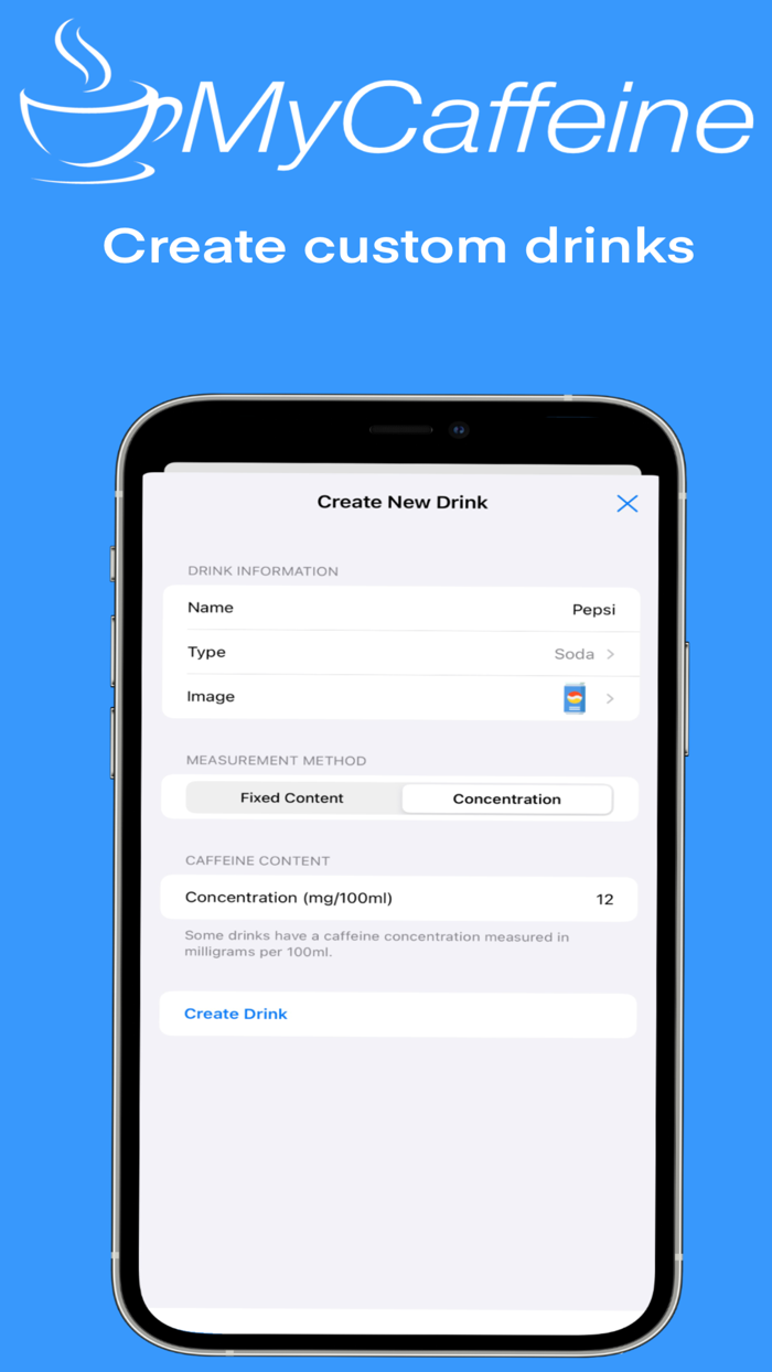 MyCaffeine - Caffeine Tracker