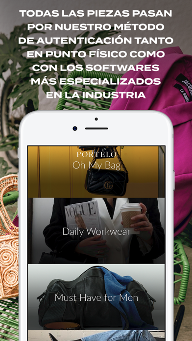 Portèlo -Luxury Fashion Market Screenshot