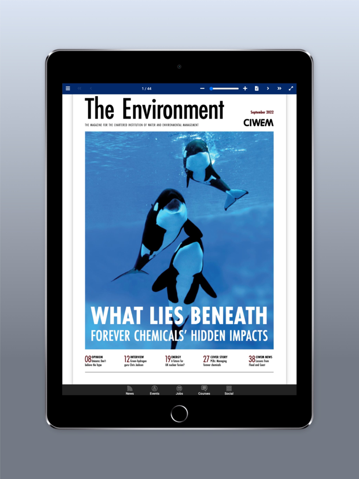 CIWEM The Environment Magazine