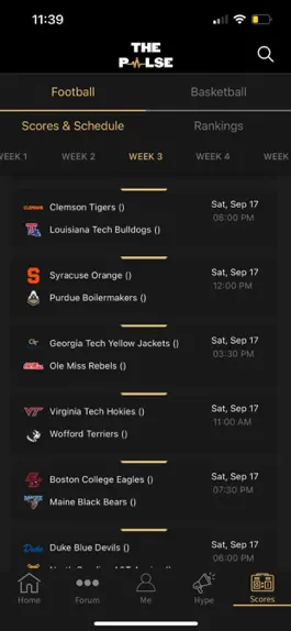 Game screenshot The Pulse: NCAA Sports News hack