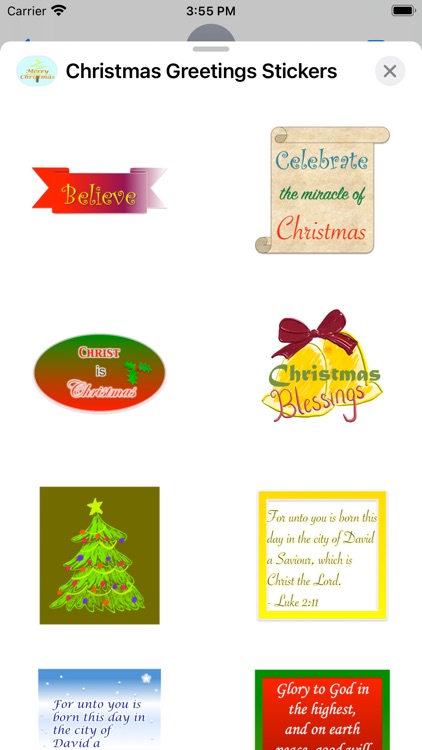 Christmas Greetings: Stickers screenshot-5