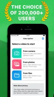 video splitter: longer stories iphone screenshot 4