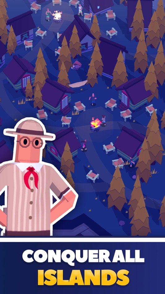 #4. Idle Camping Empire (iOS) By: Mert Can Diker