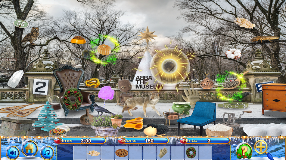 #8. Hidden Objects New York Winter (iOS) 由: Brainfull, LLC