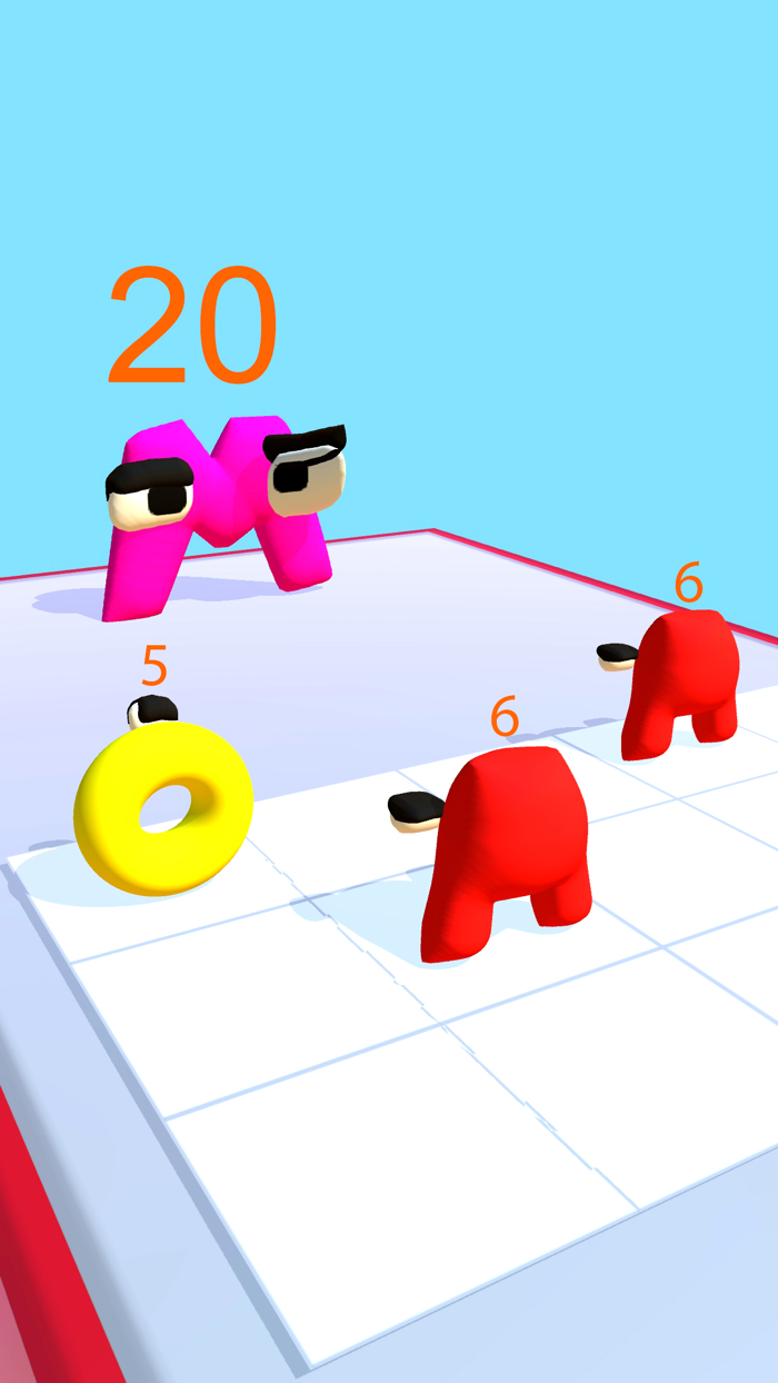 Alphabet Fight Merge Lore Game