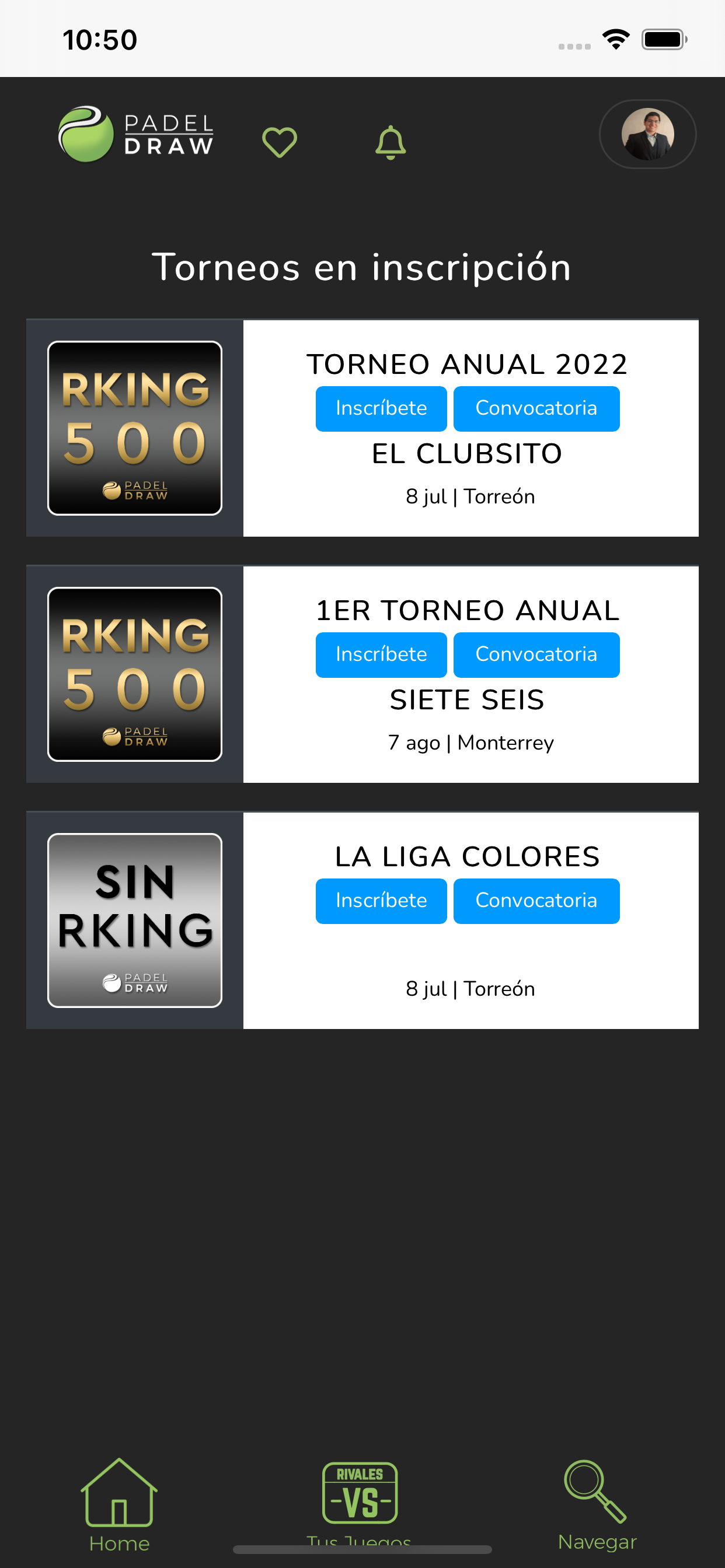 Padel Draw