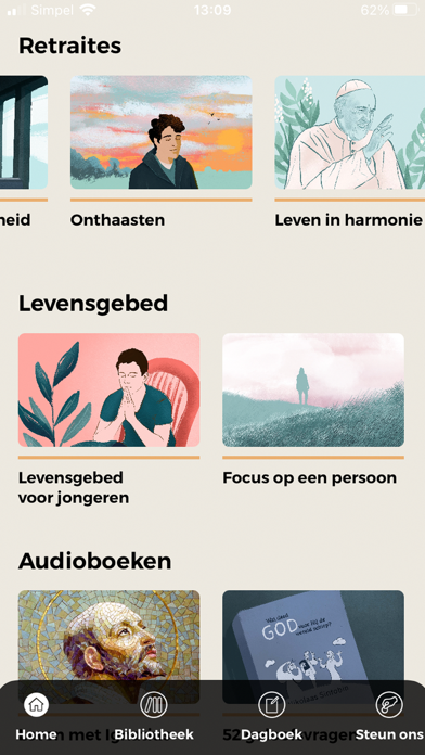 Bidden Onderweg Screenshot