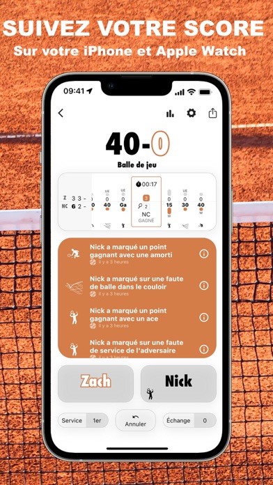 Screenshot #1 pour Tennis Score Keepr