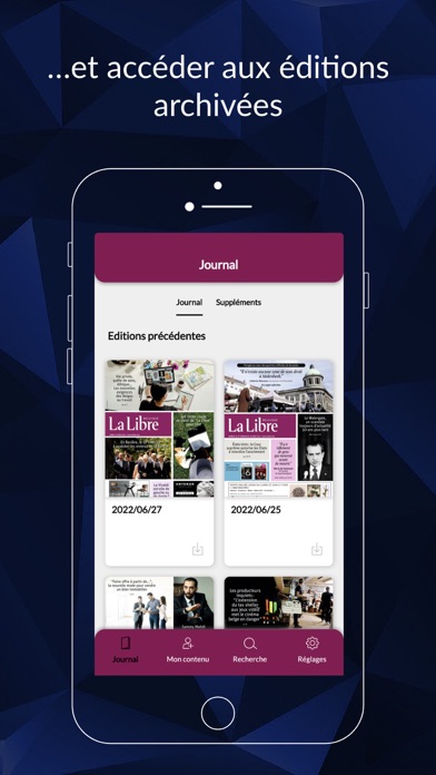 La Libre Journal + Screenshot