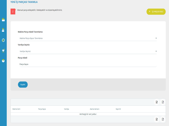 Screenshot #6 pour Kapasitematik Operatör