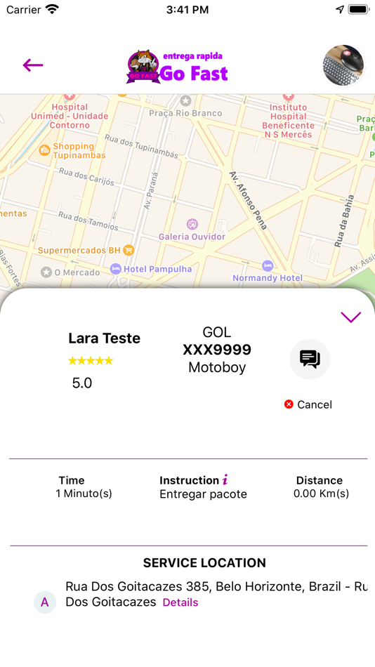 #5. Go Fast Entregas - Clientes (iOS) 由: Hey Tecnologia da Informação Ltda