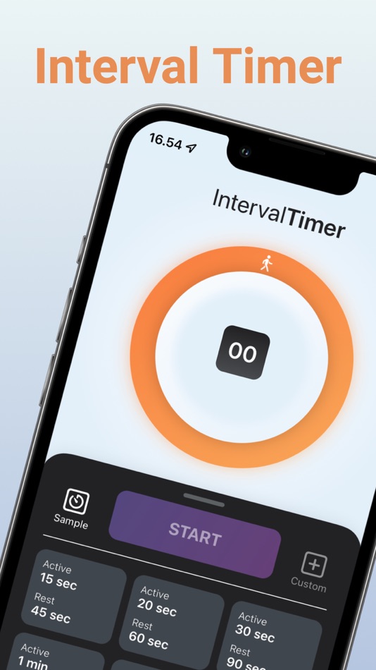 #1. Interval Timer - Hiit timer (iOS) 由: Real Vision Ltd