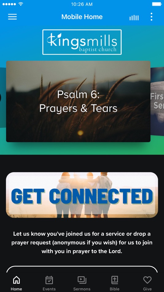 #1. Kings Mills Baptist Church (iOS) 来自: Kings Mills Baptist Church Inc