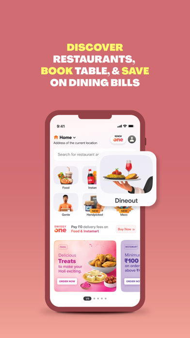 Swiggy Food, Grocery & Dineoutのおすすめ画像5