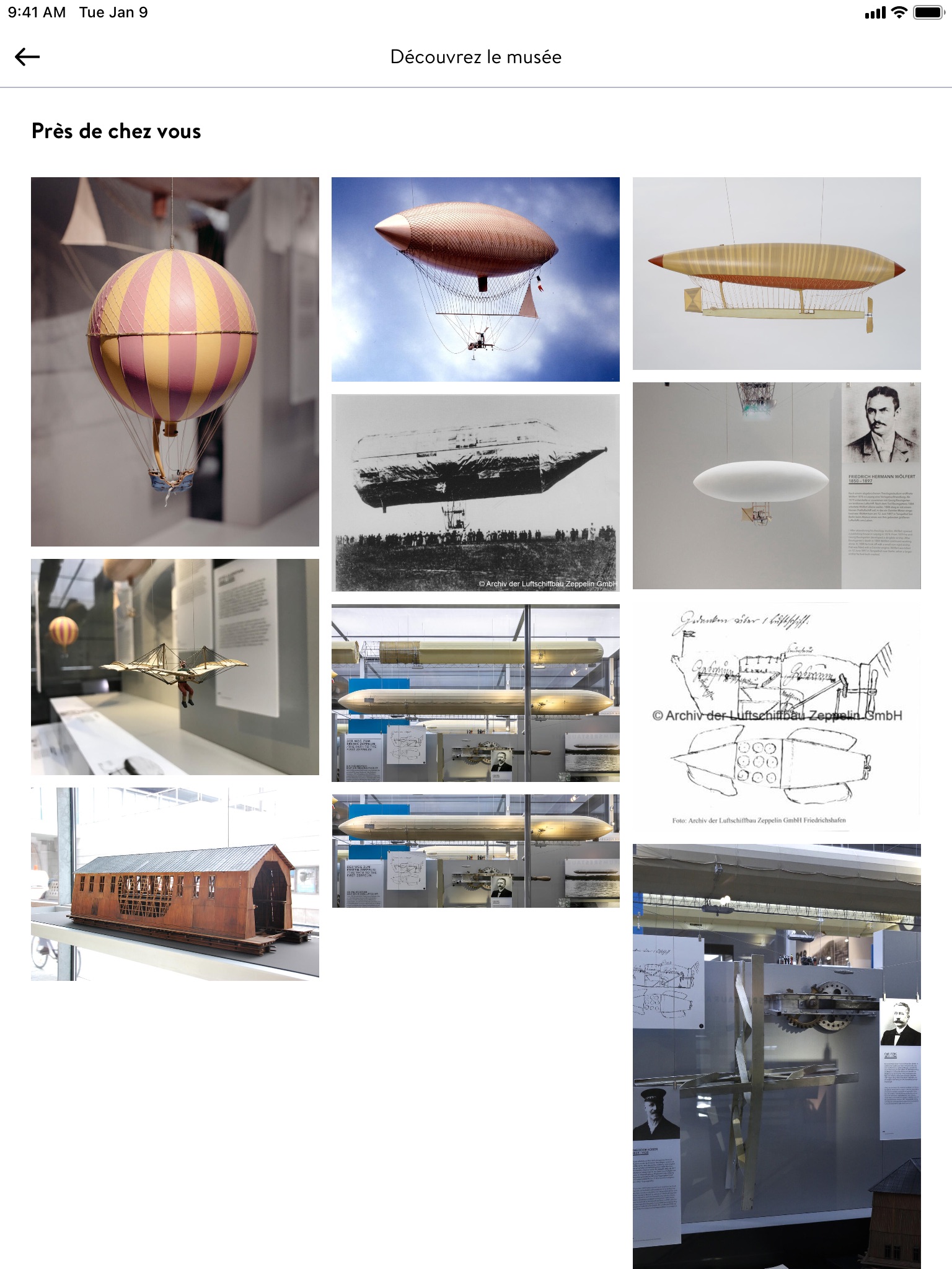 Zeppelin Museum App screenshot 2