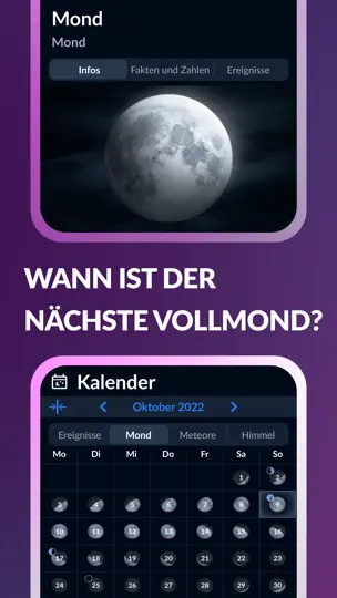 Screenshot von Sky Tonight: Sternenhimmel App auf dem iPhone 5