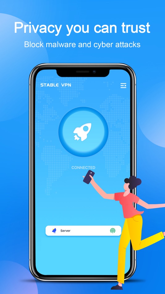 #4. VPN Stable - Fast & Secure VPN (iOS) 由: ACCESSORIES 4 TECHNOLOGY LIMITED