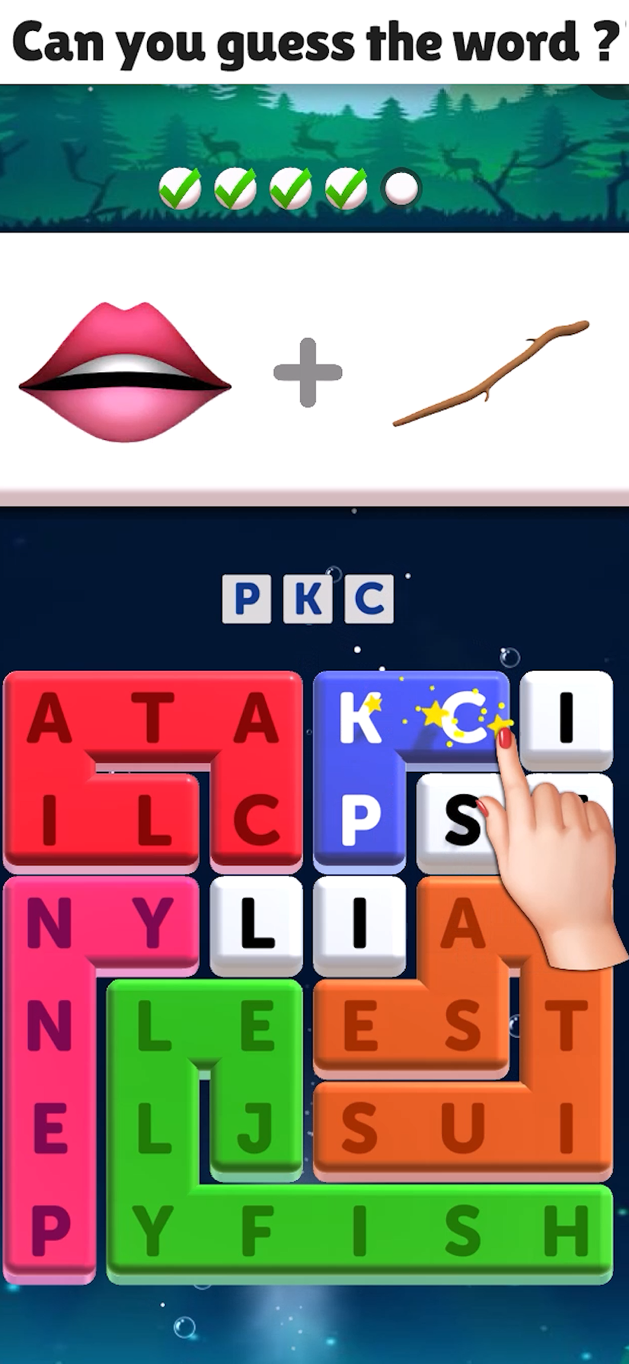 Word Tunes - Word puzzle game