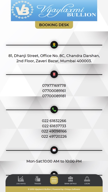 Vijaylaxmi Bullion - Mumbai