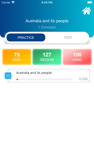 Australia Citizenship Exam Screenshot