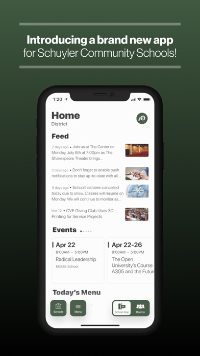 Schuyler Community Schools, NE Screenshot