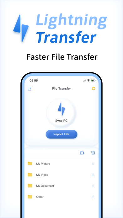 File Transfer：PhotoSync Tool Screenshot
