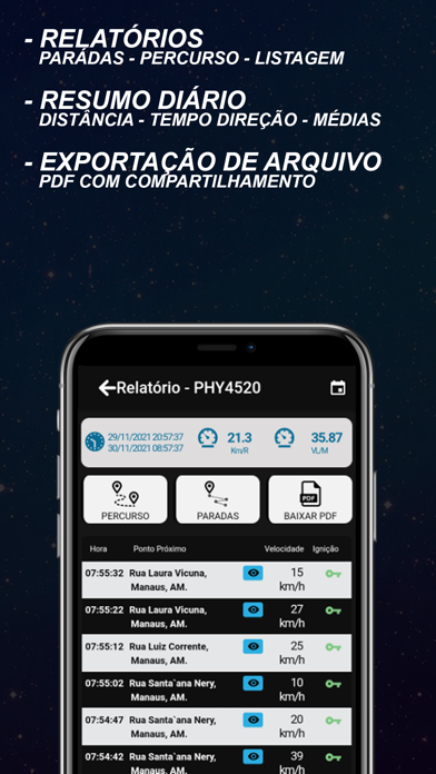 Procar Protege Rastreamento Screenshot