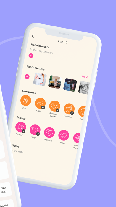 Best Pregnancy Tracker App Screenshot