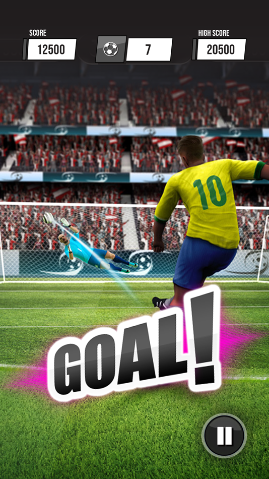 #3. Penalty Shootouts (iOS) 由: Gameville Studio Inc.