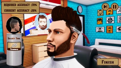Barber Shop Hair Cut Simulator Screenshot