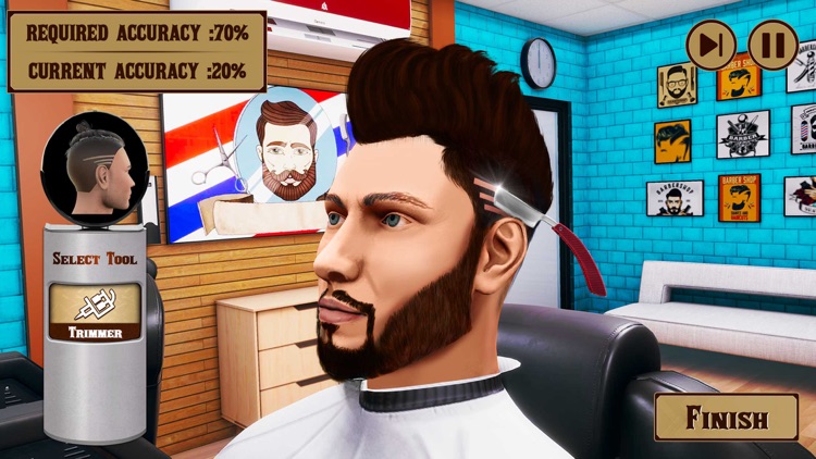 Barber Shop Hair Cut Simulator