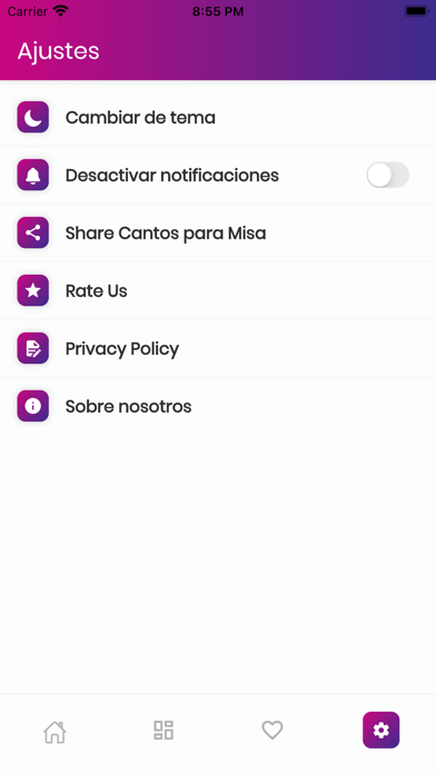Cantos para la Santa Misa Screenshot
