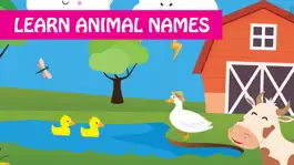 Game screenshot Animals for toddlers: farm apk