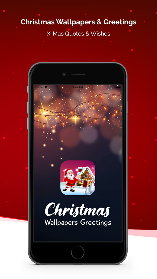 Christmas Wallpapers Greetings - 3.5 - (iOS)