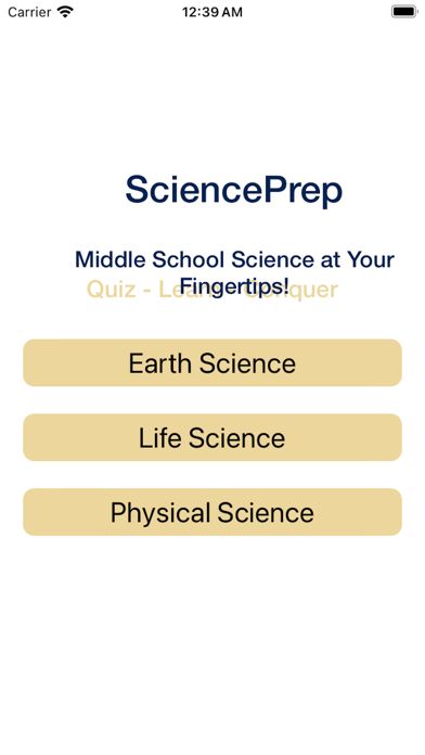 Screenshot #1 pour SciencePrep