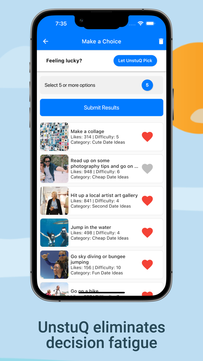 UnstuQ - Make Decisions Fun