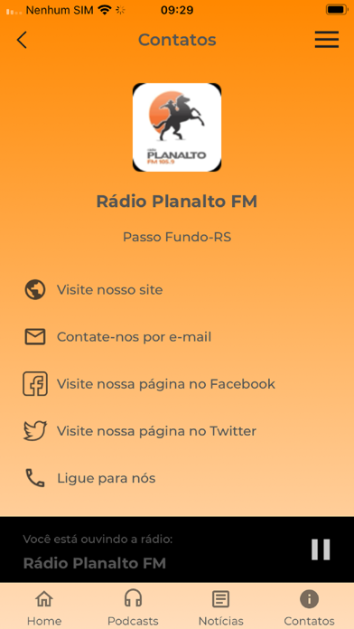 Rádio Planalto FM Screenshot