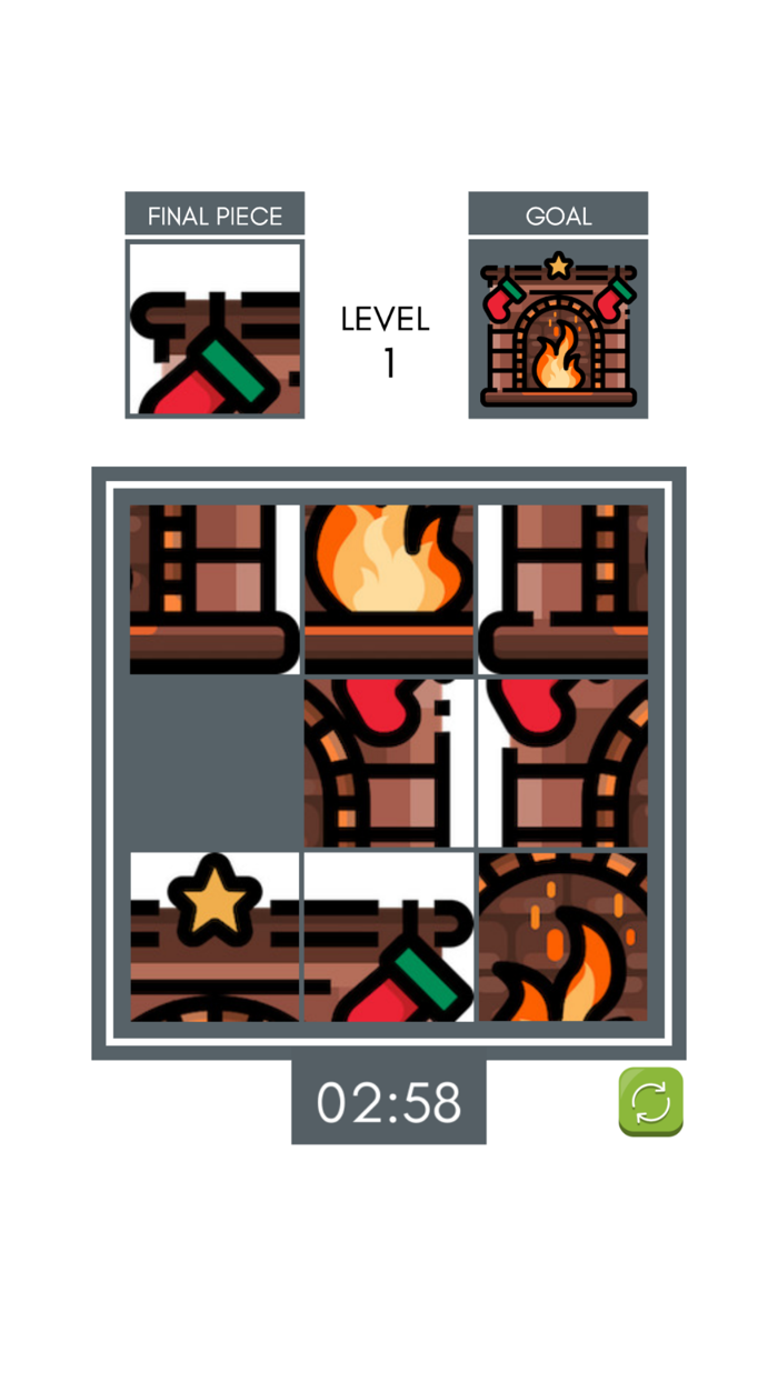 Christmas Puzzles Slide9Tiles