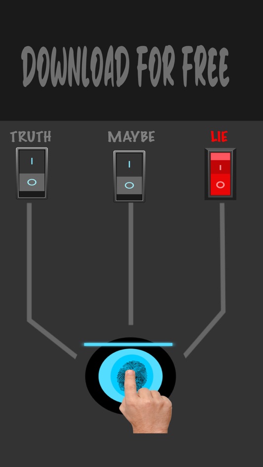 #4. Lie Detector Test - Truth Scan (iOS) By: Akash Ram