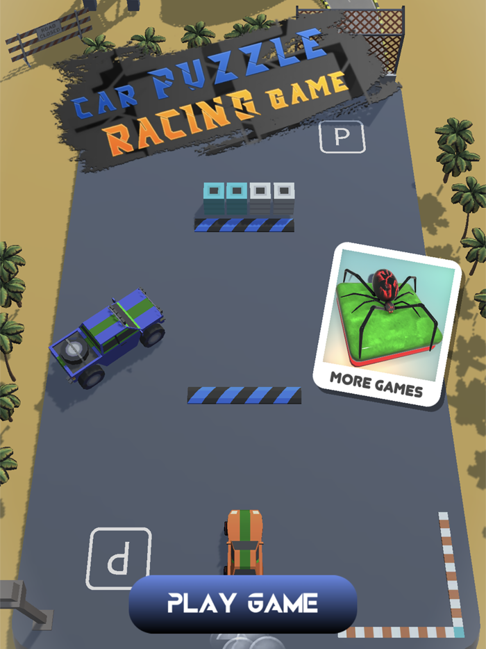 Car Puzzle Block Racing Game