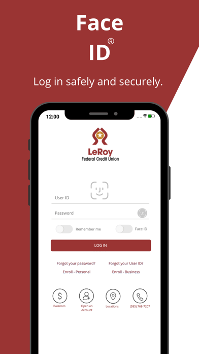 LeRoy FCU Mobile Screenshot