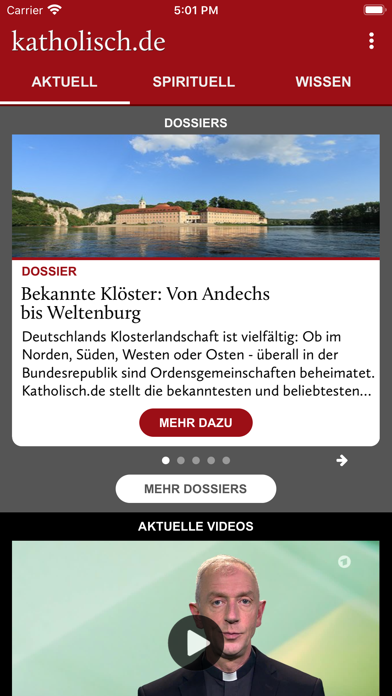 katholisch.de Screenshot