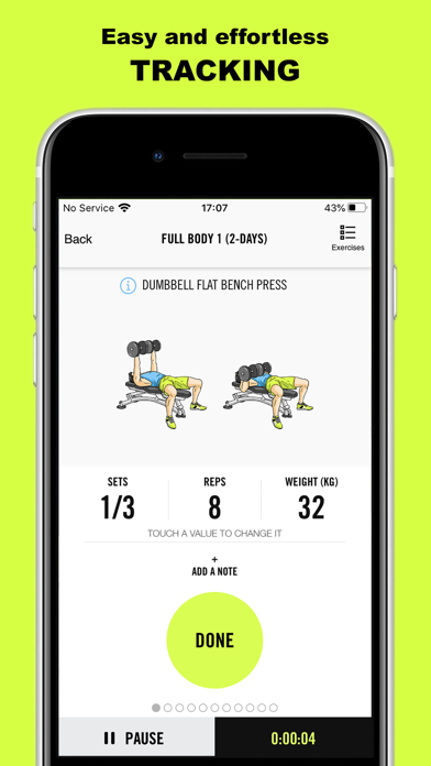 Gym Life - Workout Planner Screenshot