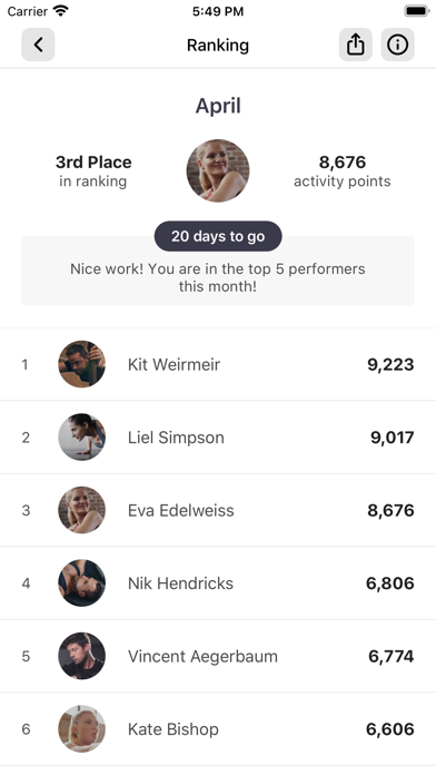 MYGYM PRIME EGYM Screenshot